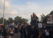 Pembukaan Karnaval Semarak Sahitya Raksa Desa Krasak Jatibarang Berlangsung Meriah