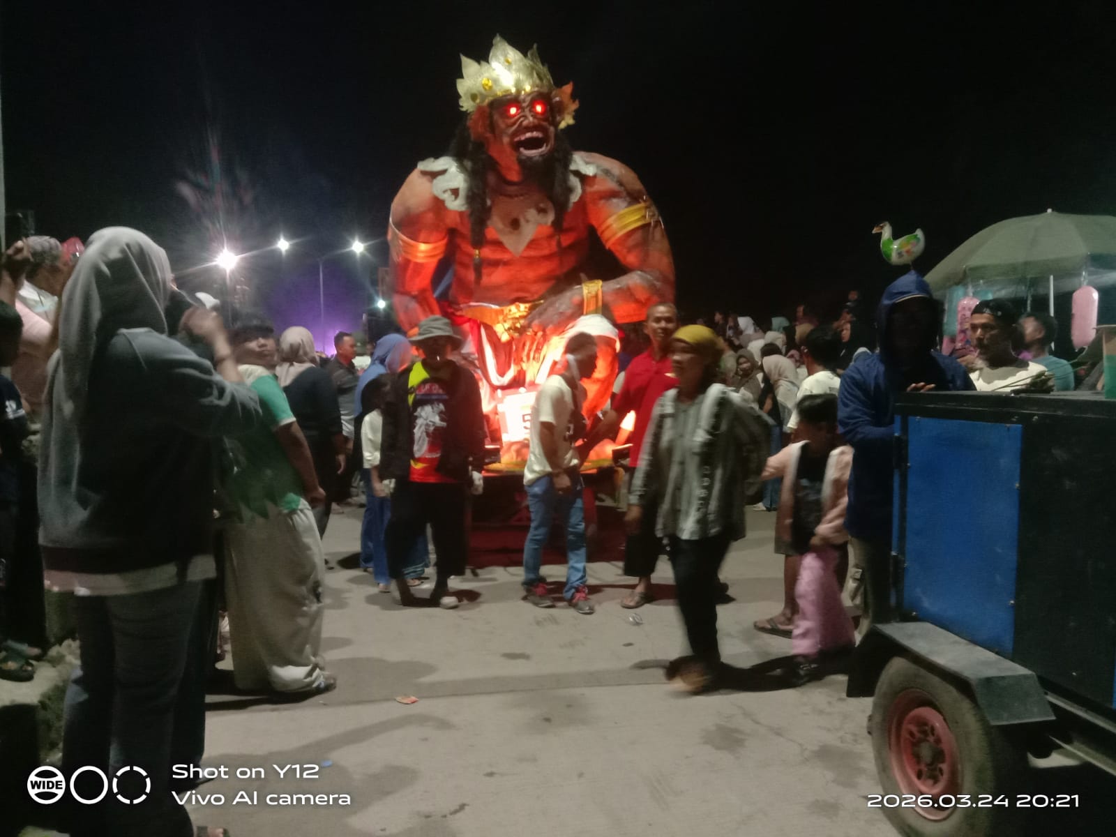 Pembukaan Karnaval Semarak Sahitya Raksa Desa Krasak Jatibarang Berlangsung Meriah