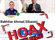 AKUN PALSU CATUT NAMA BAKHTIAR AHMAD SIBARANI, MASYARAKAT DIIMBAU WASPADA