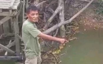Warga Kaubun Kutai Timur Keluhkan Aliran Sungai Desa Bumi Etam Keruh Diduga Tercemar Limbah Tambang Batu Bara