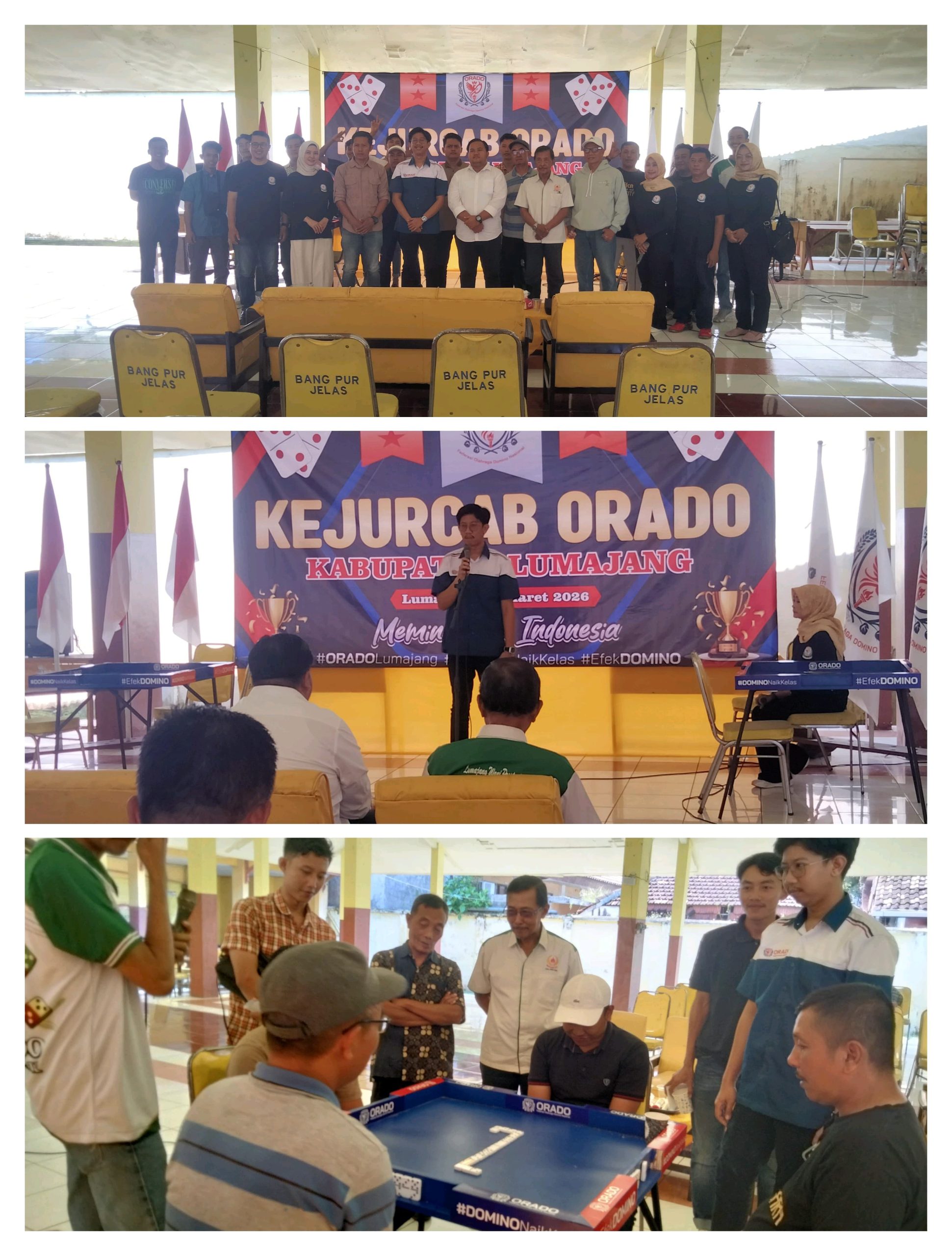 Orado Lumajang Berupaya Ubah Stigma Domino, Dorong Prestasi Generasi Muda
