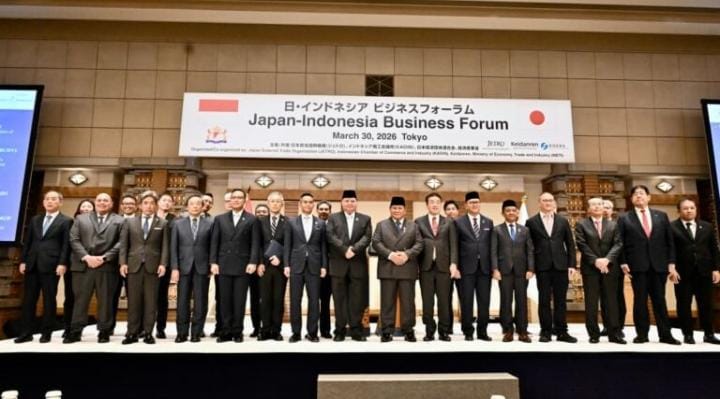 Jepang dan Indonesia Sepakati 11 MoU Bisnis Raksasa Senilai USD 23,63 Miliar Setara Rp401,7 Triliun Jepang dan Indonesia Sepakati 11 MoU Bisnis Raksasa Senilai USD 23,63 Miliar Setara Rp401,7 Triliun