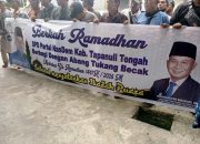 Partai NasDem Tapteng Salurkan Sembako dan Santunan untuk Abang Becak, Wujud Kepedulian di Bulan Ramadhan