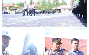 Polres Bener Meriah laksanakan Apel Gelar Pasukan Operasi Ketupat Seulawah 2026