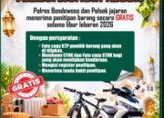 Mudik Tenang, Barang Aman: Polres Bondowoso Hadirkan Layanan Penitipan Kendaraan dan Barang Berharga Gratis