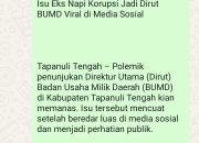 Viral di Medsos, Diduga Eks Terpidana Korupsi Duduki Kursi Dirut BUMD Tapteng