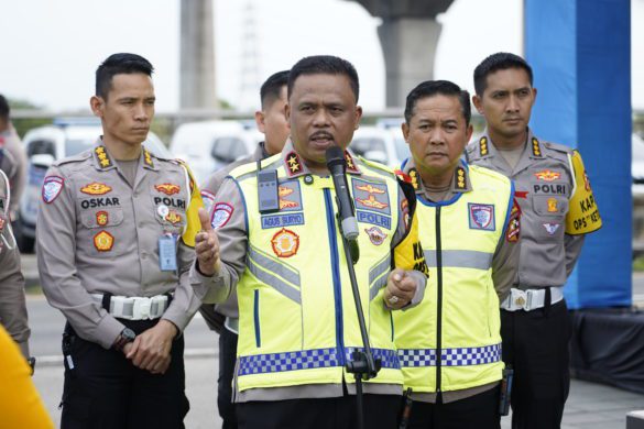 Puncak Arus Mudik Capai 270 Ribu Kendaraan, Kakorlantas Pastikan Rekayasa Lalu Lintas Bantu Situasi Terkendali
