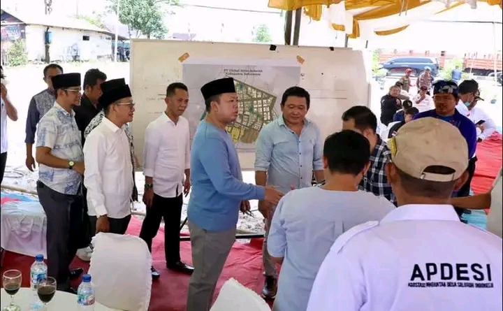 Menteri ATR/BPN Nusron Wahid Tinjau Lahan Sawah di Sukra, Pastikan Tak Ganggu Ketahanan Pangan