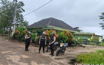 Patroli Presisi R2  Sat Samapta  Polres Lampung Utara  Sasar Titik Rawan, Cegah Kejahatan Jalanan