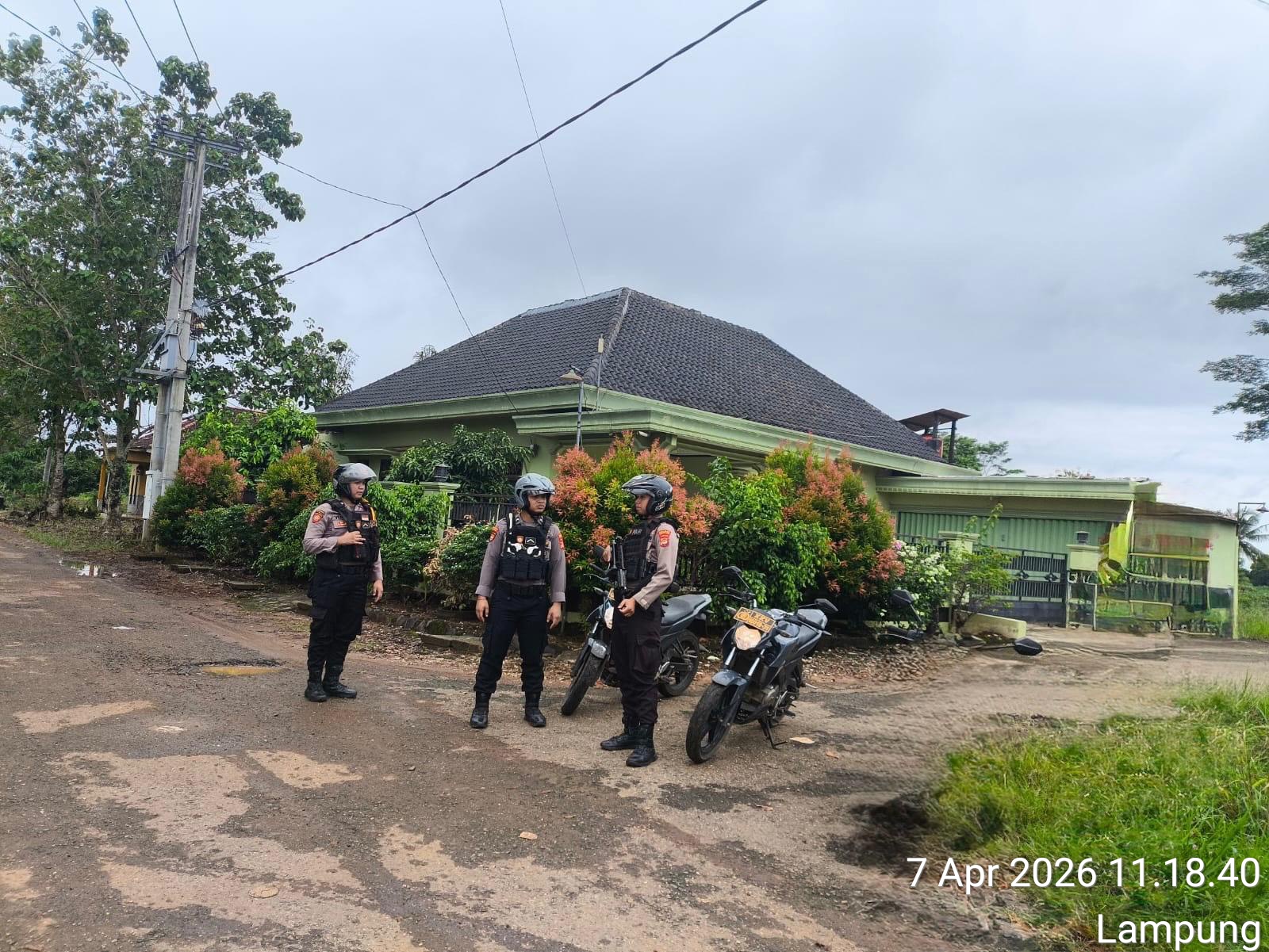 Patroli Presisi R2 Sat Samapta Polres Lampung Utara Sasar Titik Rawan, Cegah Kejahatan Jalanan