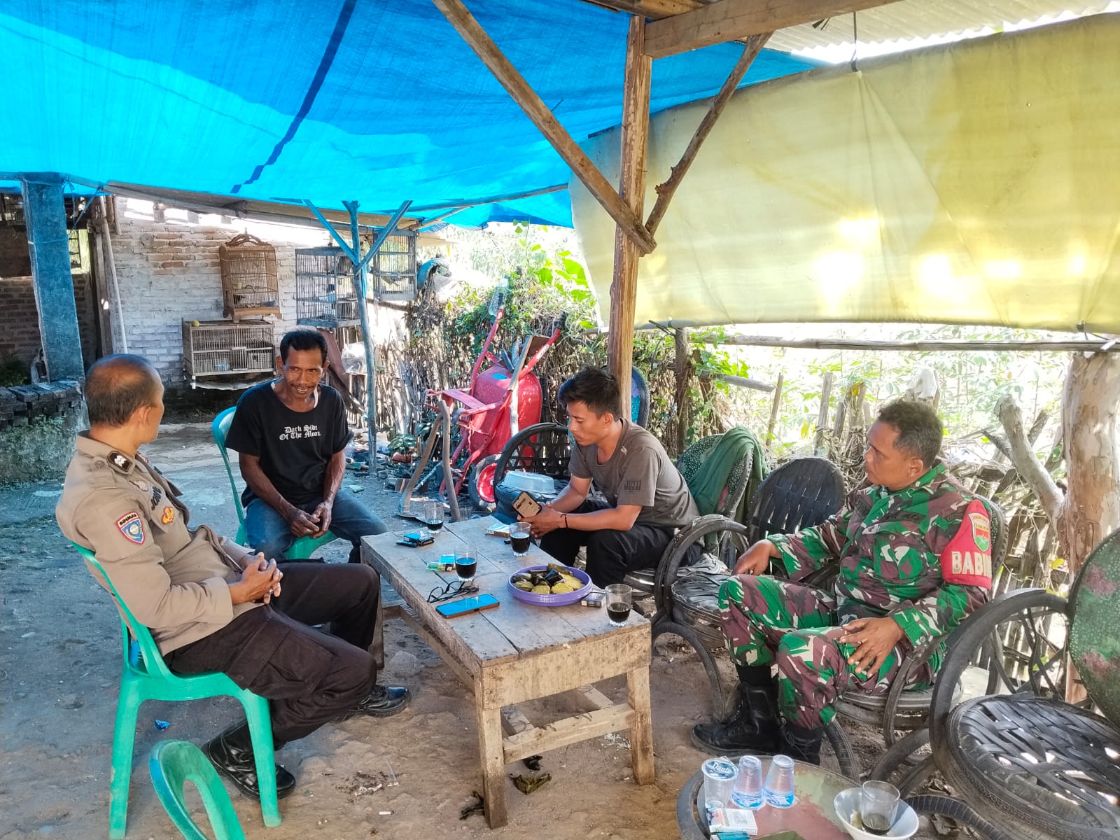 Polsek Sungkai Selatan Berikan Himbauan Di Resepsi Pernikahan, Tegaskan Batas Waktu Hiburan Malam