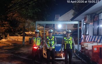 Satlantas Polres Lampung Utara  Gelar Patroli Malam, Ciptakan Kamseltibcar Lantas  Yang Kondusif
