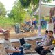 Bhabin Kamtibmas Polsek Kotabumi Sambangi Warga, Sampaikan Himbauan Kamtibmas Jelang Resepsi Pernikahan