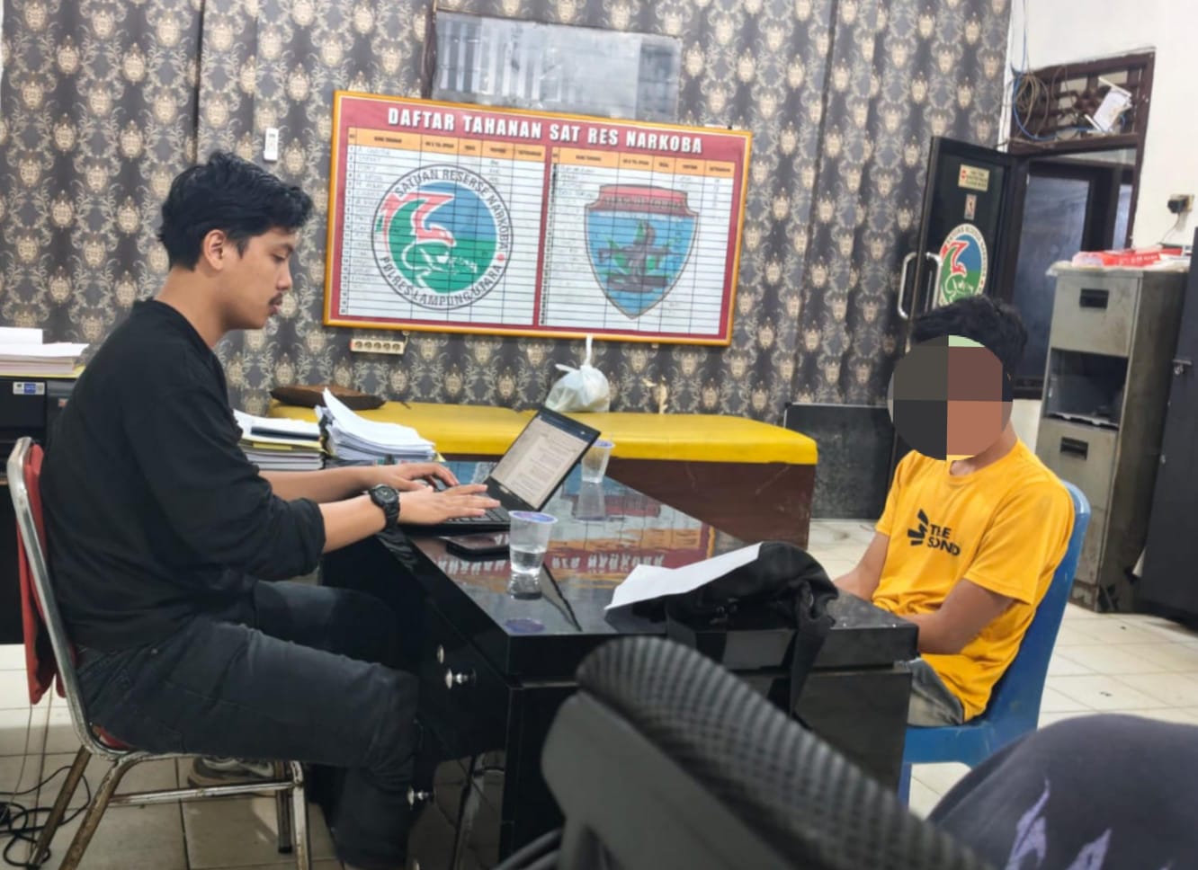 Jadi Pengedar Narkotika, Seorang Pria Diamankan Sat Polres Lampung Utara