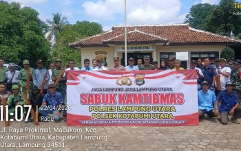 Apel Kamtibmas Di Kotabumi Utara, Perkuat  Sinergi Jaga Keamanan  Lingkungan