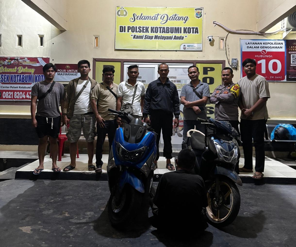 Polsek Kotabumi Kota Ungkap Kasus Pencurian Motor Dilingkungan Pondok, Pelaku Residivis Diamankan