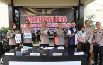 Polres Lampung Utara Ungkap 4 Kasus Kejahatan Dalam Sepekan,Pelaku Curanmor Bersenpi  Viral Berhasil Ditangkap