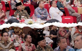 Bupati Karo Hadiri Halal Bihalal Yayasan Gerakan Sumut Bergiat dan IKA MSP FISIP USU