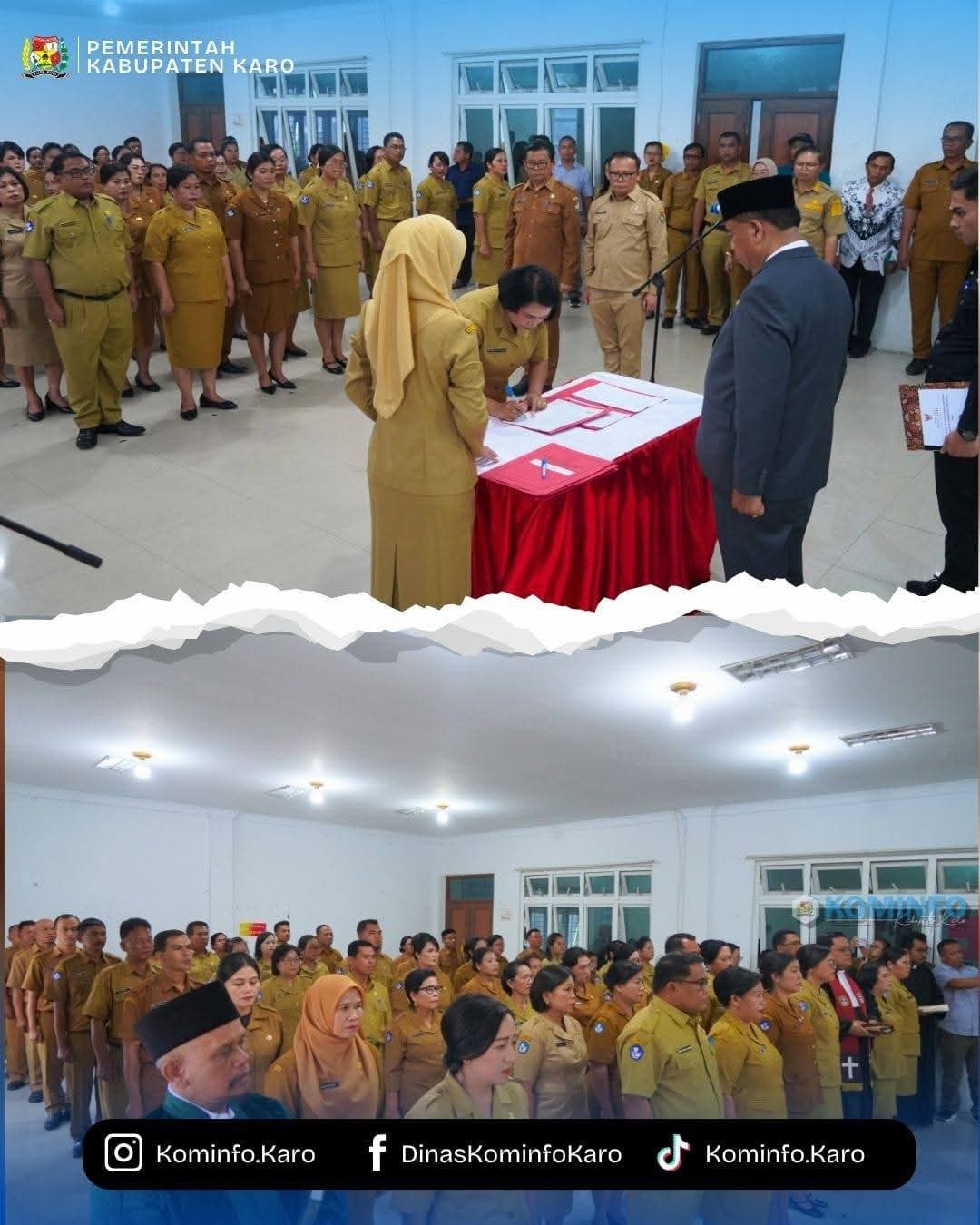 Bupati Karo Lantik Kepala Sekolah, Dorong Peningkatan Kualitas Pendidikan Bupati Karo Lantik Kepala Sekolah, Dorong Peningkatan Kualitas Pendidikan
