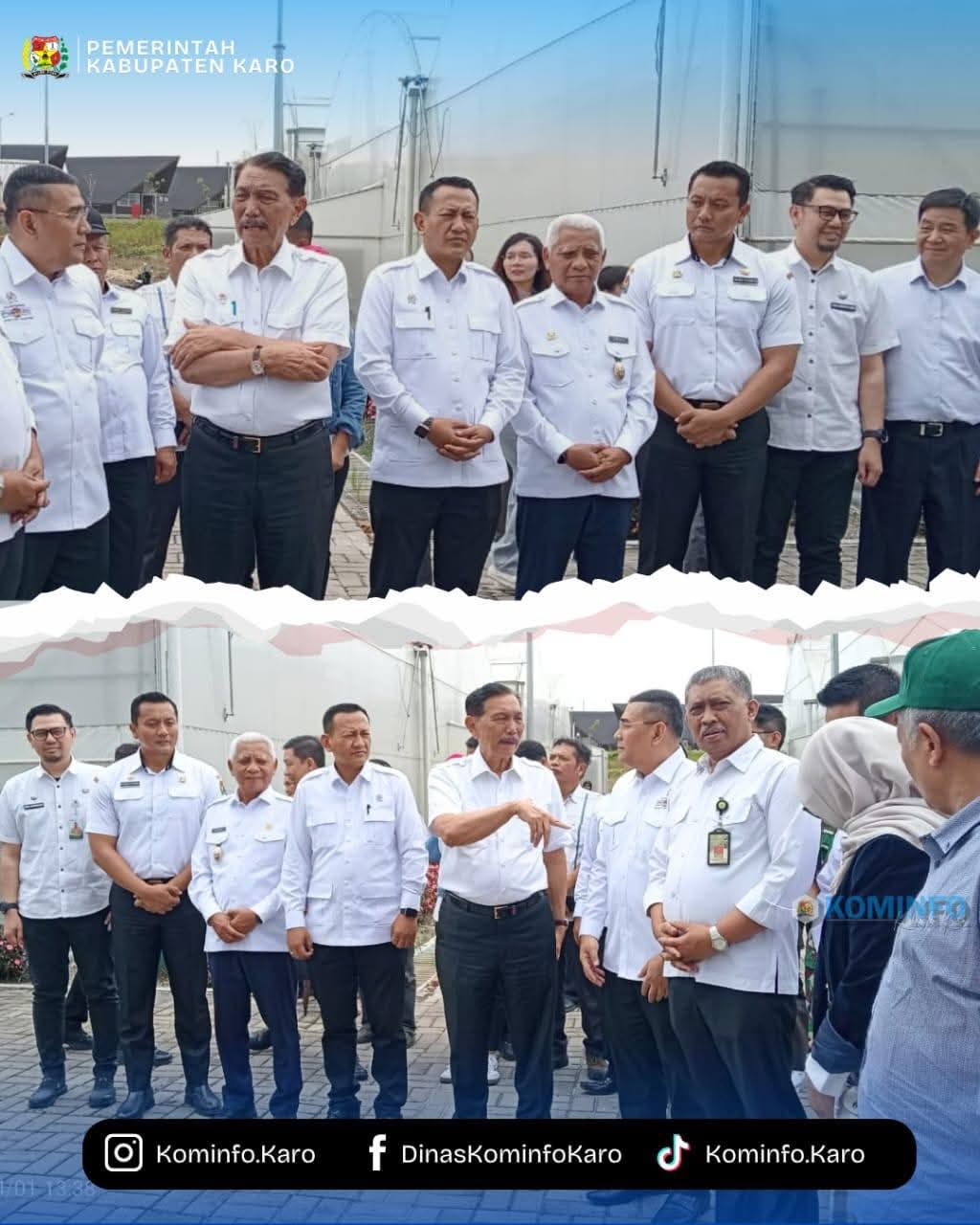 Dorong Inovasi Pertanian Modern, Pemkab Karo Hadiri Rapat Pengembangan AI di Kawasan Danau Toba