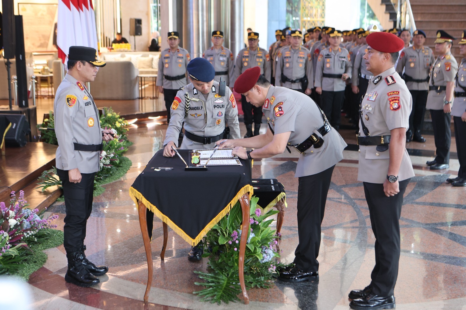 Inilah Amanah Irjen Pol. Asep Edi Suheri saat Pimpin Sertijab 3 Pejabat Utama Polda Metro Jaya