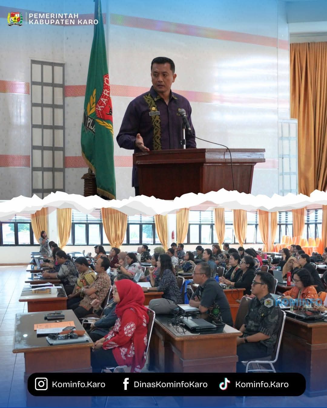 Perkuat Pemkab Karo Gelar Pembinaan Penilaian dan Evaluasi Kinerja Aparatur