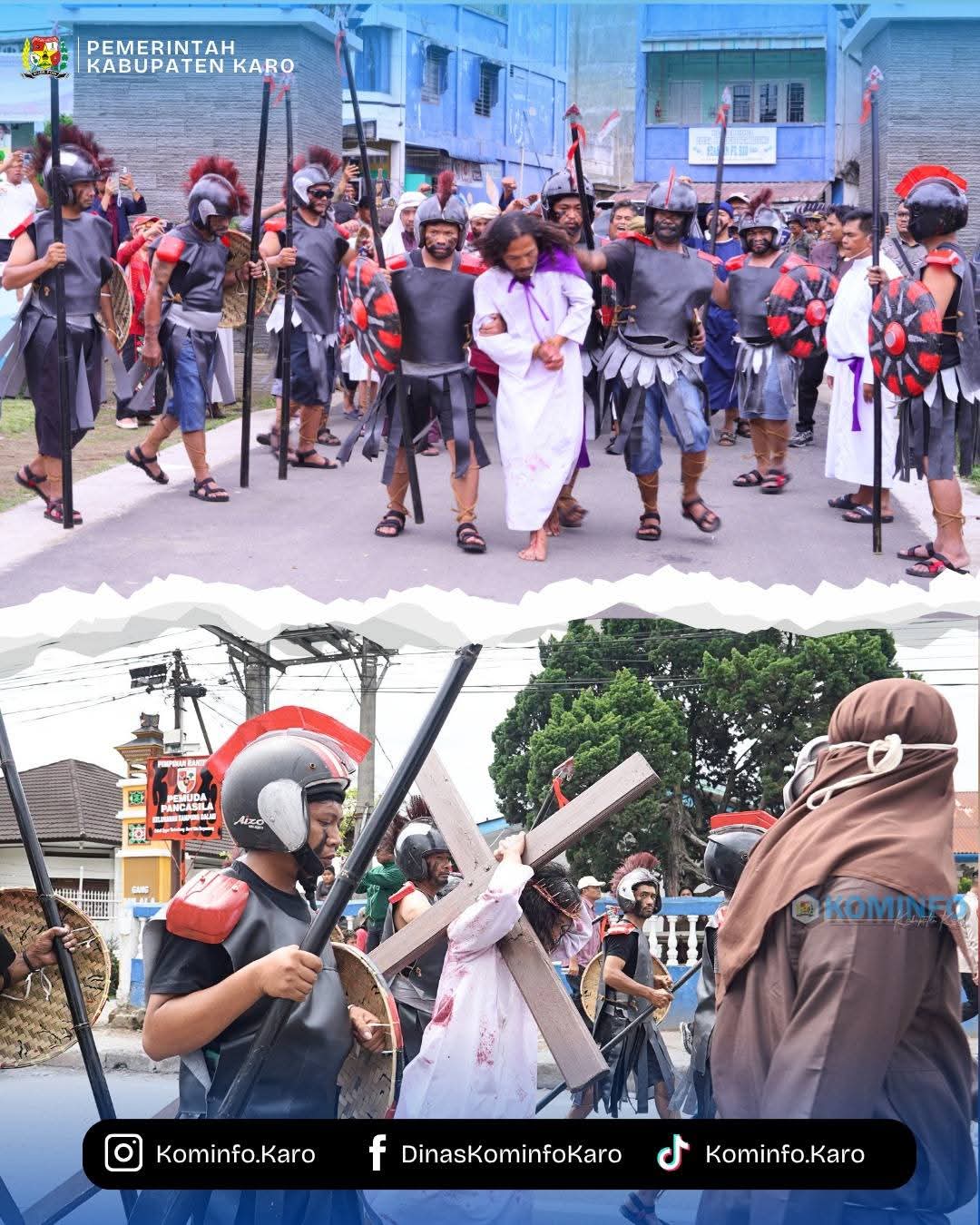 Bupati Karo dan Jajaran Forkopimda Ikuti Pawai Paskah Oikumene Kabupaten Karo Tahun 2026 Bupati Karo dan Jajaran Forkopimda Ikuti Pawai Paskah Oikumene Kabupaten Karo Tahun 2026