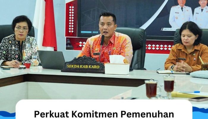 Perkuat Komitmen Pemenuhan Hak Anak, Pemkab Karo Ikuti Pendampingan Evaluasi KLA