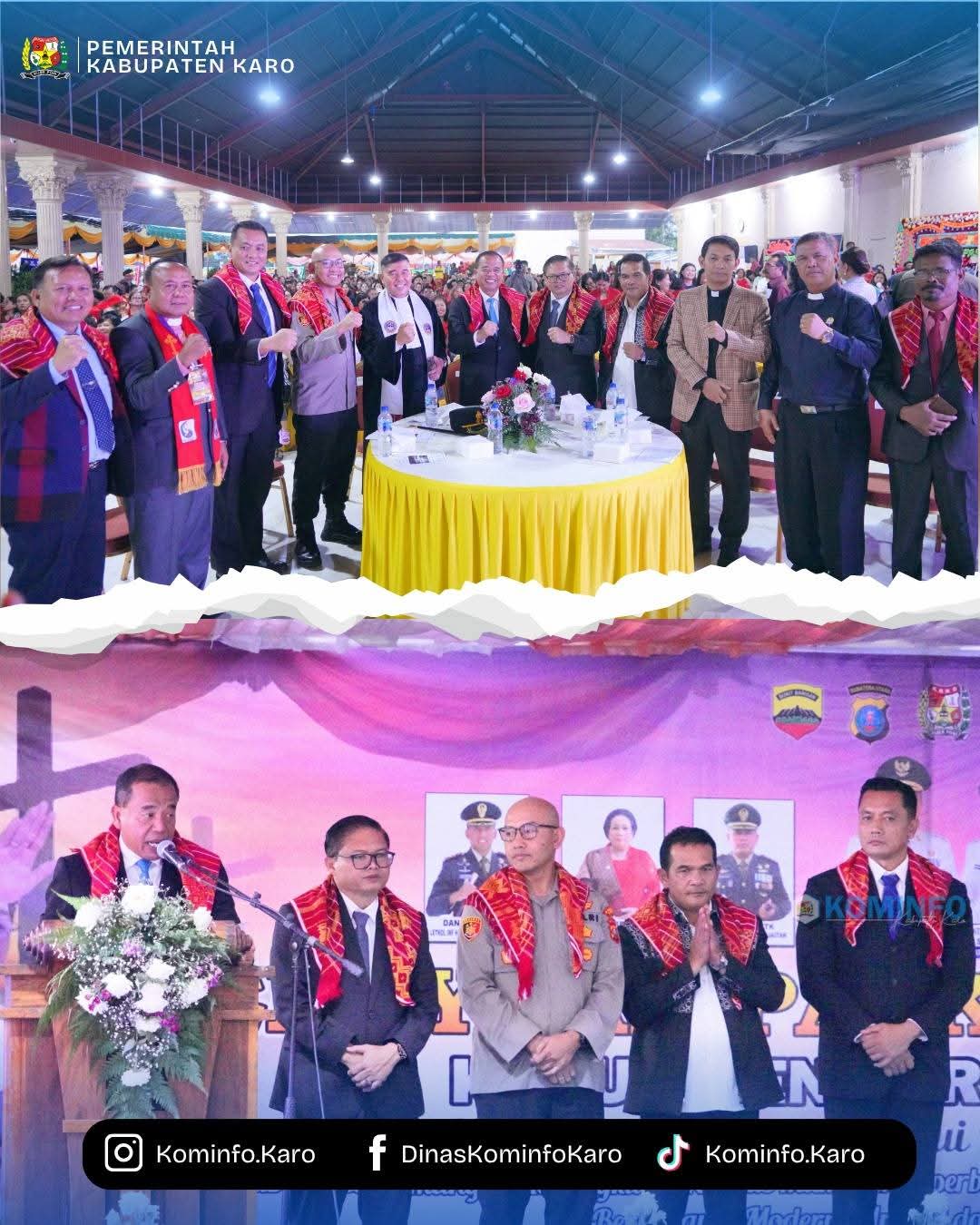 Pemerintah Kabupaten Karo Rayakan Paskah Oikumene Tahun 2026