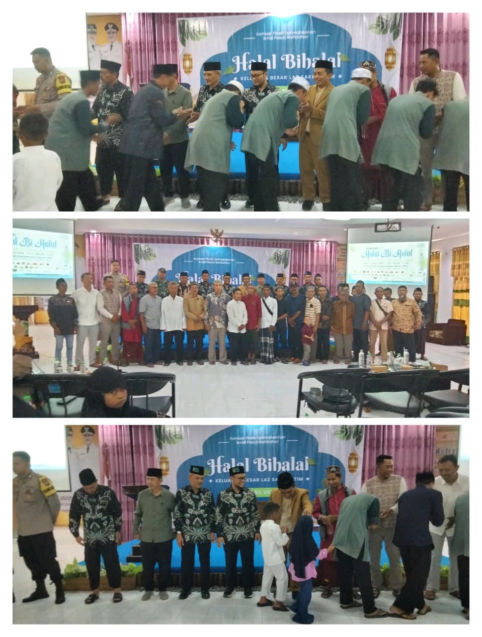 LAZ Saku Yatim Gelar Halal Bihalal, Perkuat Akuntabilitas dan Pembinaan Anak Yatim