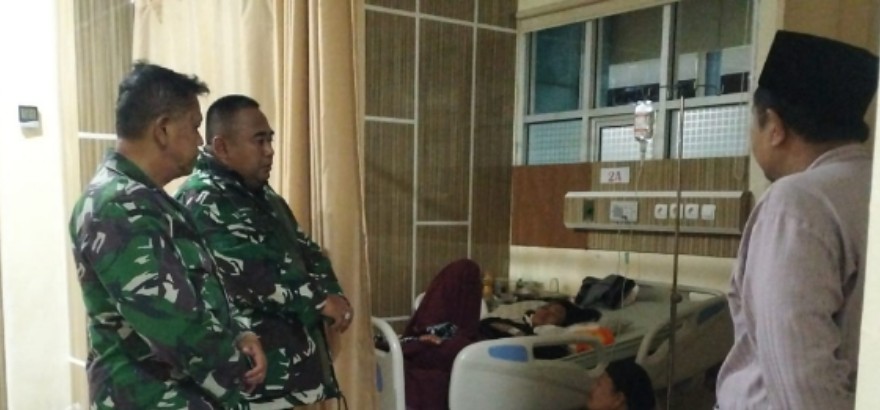 Kodim 0616/Indramayu Gercep Tangani Korban Kecelakaan, Fasilitasi Mediasi Hingga Tuntas