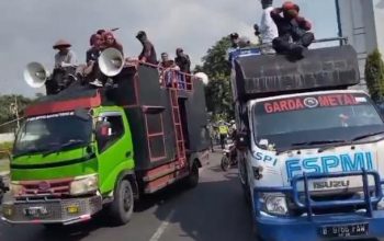 Pra May Day, Ribuan Buruh FSPMI Siap Kepung DPR RI: Tagih Janji Pemerintah soal UU Ketenagakerjaan Baru