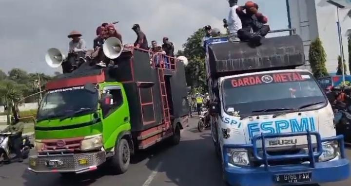 Pra May Day, Ribuan Buruh FSPMI Siap Kepung DPR RI: Tagih Janji Pemerintah soal UU Ketenagakerjaan Baru