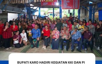 Bupati Karo Hadiri Kegiatan KKI dan PI GBKP RG Batang Serangan di GBKP Desa Mburidi, Kecamatan Kutabuluh