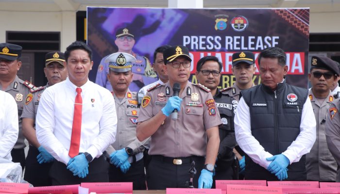 Polres Karo Tuntaskan Puluhan Kasus dalam 100 Hari, Kapolres : “Kami Tidak Bisa Bekerja Sendiri”