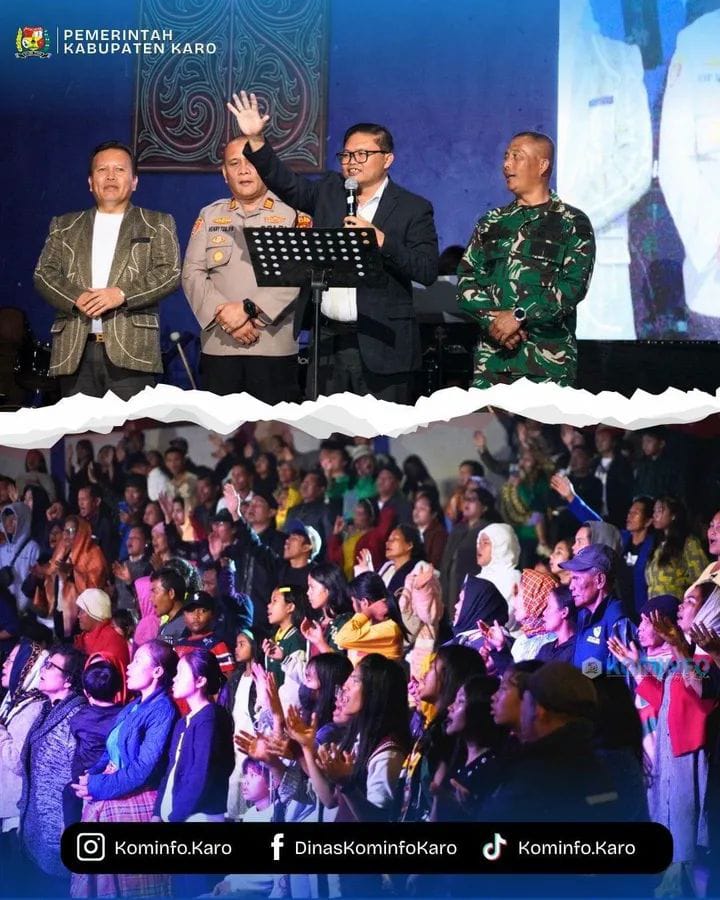 Wakil Bupati Karo Hadiri Perayaan Paskah Umat Kristen Tanah Karo Tahun 2026 Wakil Bupati Karo Hadiri Perayaan Paskah Umat Kristen Tanah Karo Tahun 2026