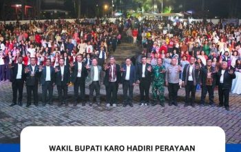 Wakil Bupati Karo Hadiri Perayaan Paskah Umat Kristen Tanah Karo Tahun 2026