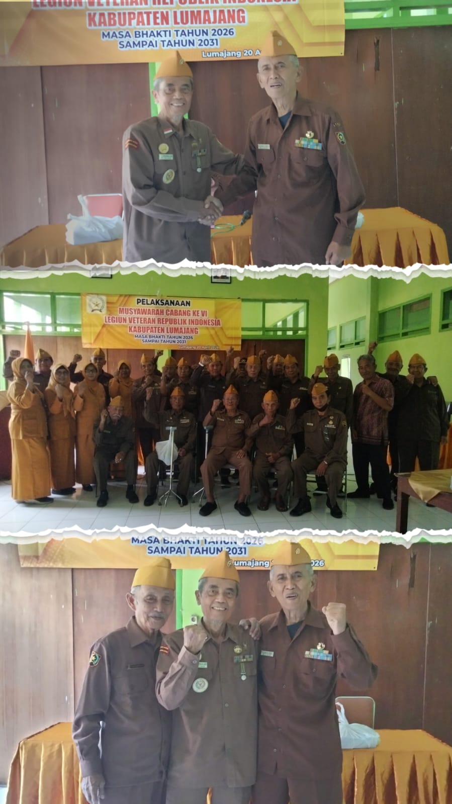 Muscab  ke-VI Legiun Veteran Republik Indonesia di Kabupaten Lumajang : Regenerasi Kepemimpinan dan Harapan Kesejahteraan Pejuang