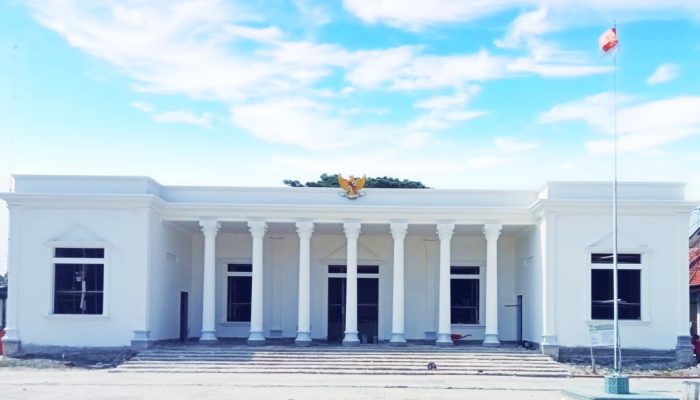 Heboh! Kantor Desa Karang Mukti Disulap Bak Istana Negara