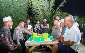 Kapolres Pelabuhan Belawan Silaturahmi dengan Tokoh Masyarakat dan Pemuda Mitra Kamtibmas