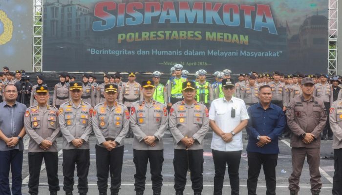 Sispamkota Medan Digelar Komprehensif, Tunjukkan Kesiapan Polri Hadapi Berbagai Skenario Gangguan