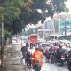 Diguyur Hujan Sebentar, Sebagian Jaksel di Jalan Raya Ragunan Pasar Minggu Digenangi Banjir