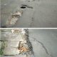 Kondisi Jalan dan Saluran Air Drainase di Rawajati Barat Jaksel Rusak