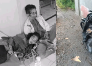 Kecelakaan di Bypass Kertasemaya, Satu Keluarga Terluka dan Dievakuasi ke RS Zam-Zam Jatibarang