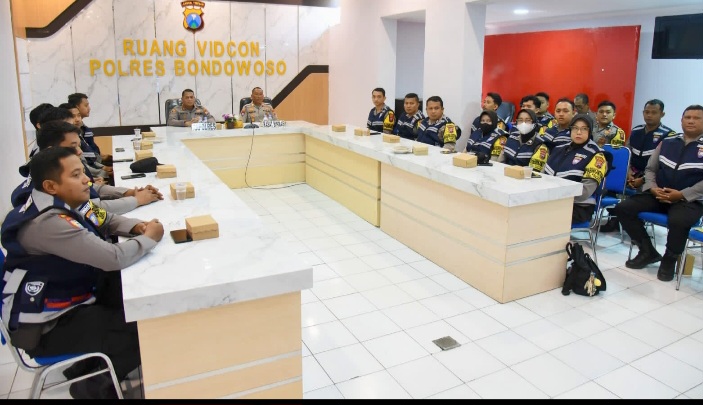 Perkuat Kamtibmas, Kapolres Bondowoso Tegaskan Implementasi Arahan Kakorbinmas Polri