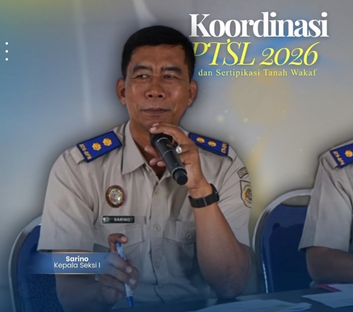 Kantah Bondowoso Sinkronisasi Target PBT PTSL 2026 dan Sertipikasi Wakaf