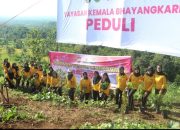 Hijaukan Bukit Bintang, Kapolres Bondowoso Pimpin Gerakan Tanam Pohon untuk Masa Depan Berkelanjutan