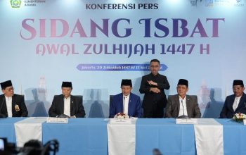 Sidang Isbat Kemenag Umumkan 1 Zulhijah 1447 H Jatuh pada 18 Mei 2026, Iduladha 27 Mei 2026