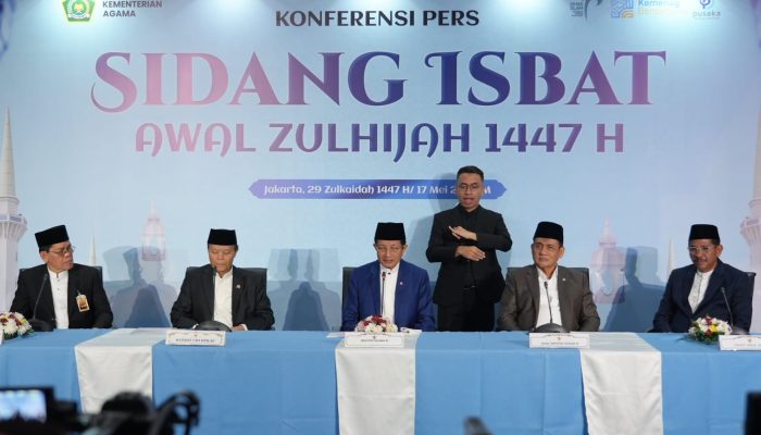 Sidang Isbat Kemenag Umumkan 1 Zulhijah 1447 H Jatuh pada 18 Mei 2026, Iduladha 27 Mei 2026
