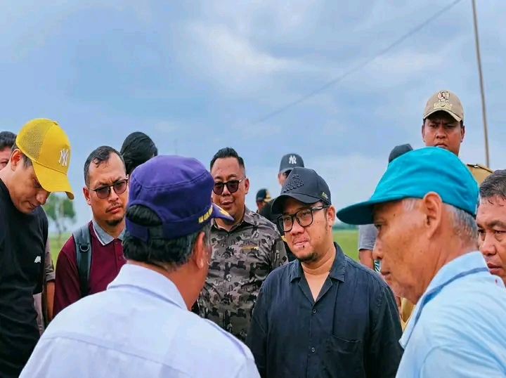 Daniel Mutaqien Tinjau Program JIAT di Indramayu, Perkuat Solusi Air untuk Petani